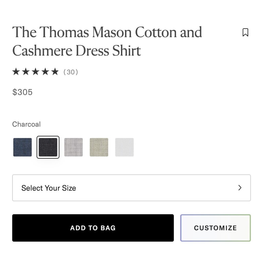 Proper Cloth Thomas Mason cotton and cashmere flannel - Picture 8 of 10